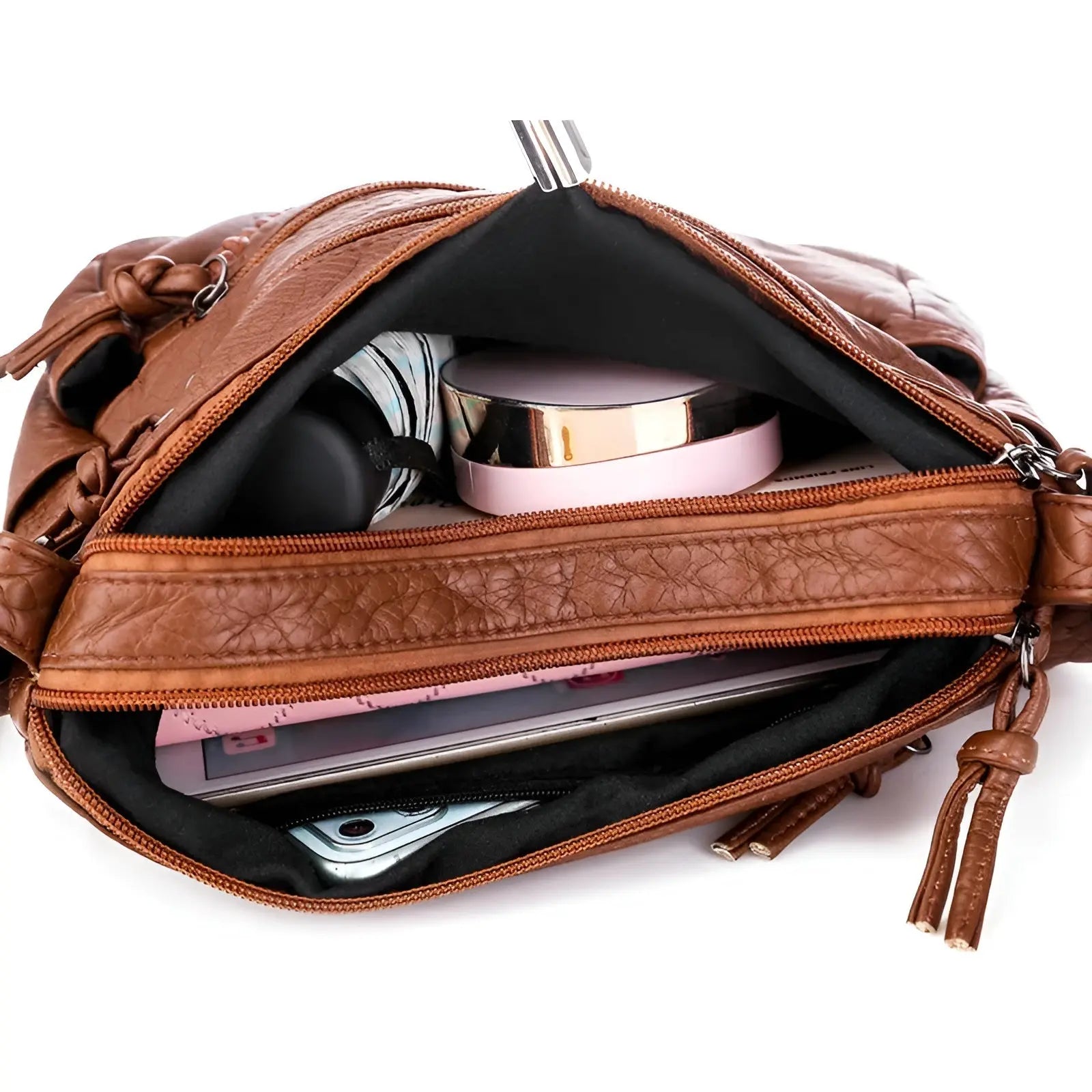 Emy Fashion Bag - Luxe Leren CrossbodyTas Voor Dames - Velari - VLP138