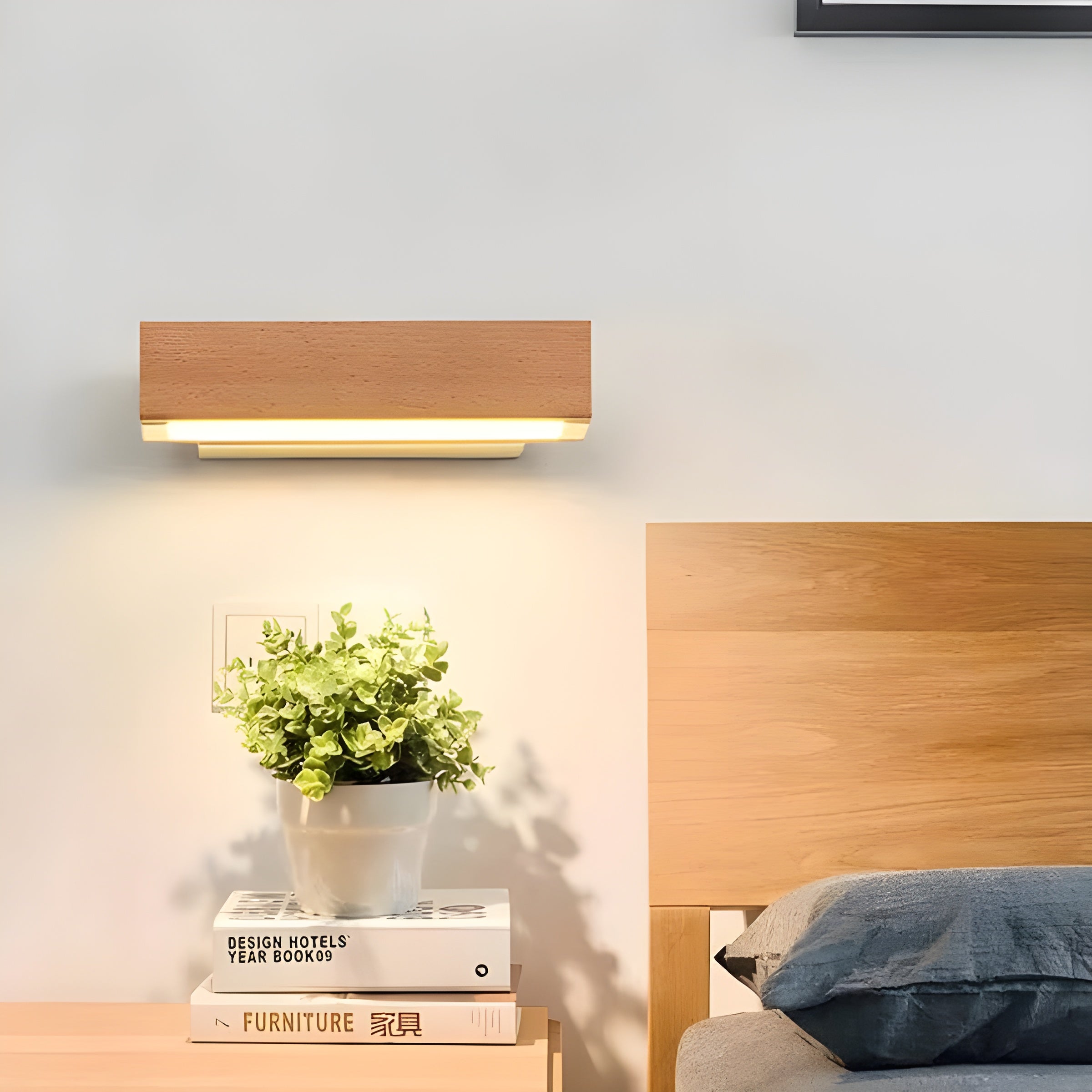 AdjustaLite Light - Nordic Houten Verstelbare LED-Wandlamp