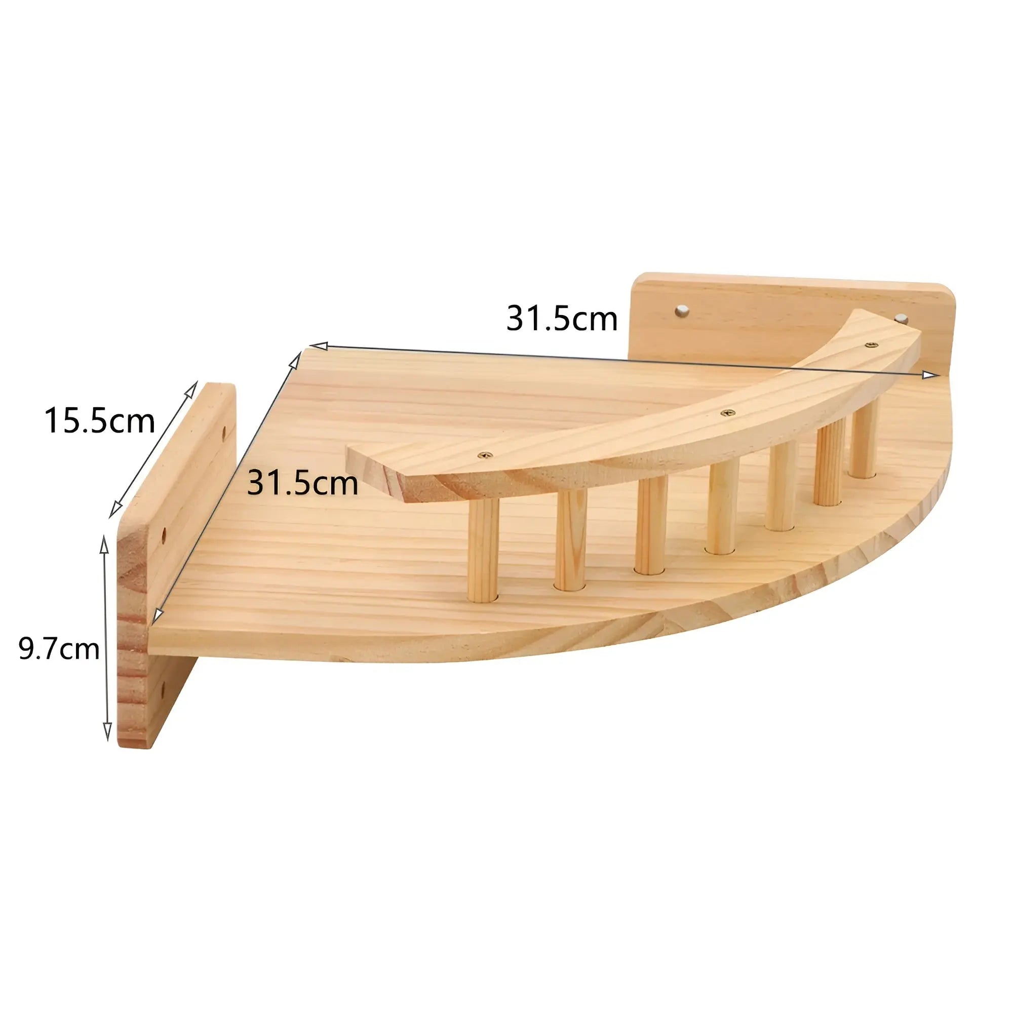 PurrMount Board - Wandkattenklimplank met Krabpaal - Velari - VLP163