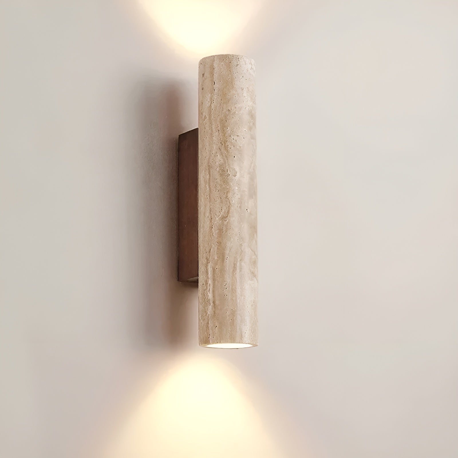 StoneLuxe Light - Japanse Wabi-Sabi Up and Down Wandlamp