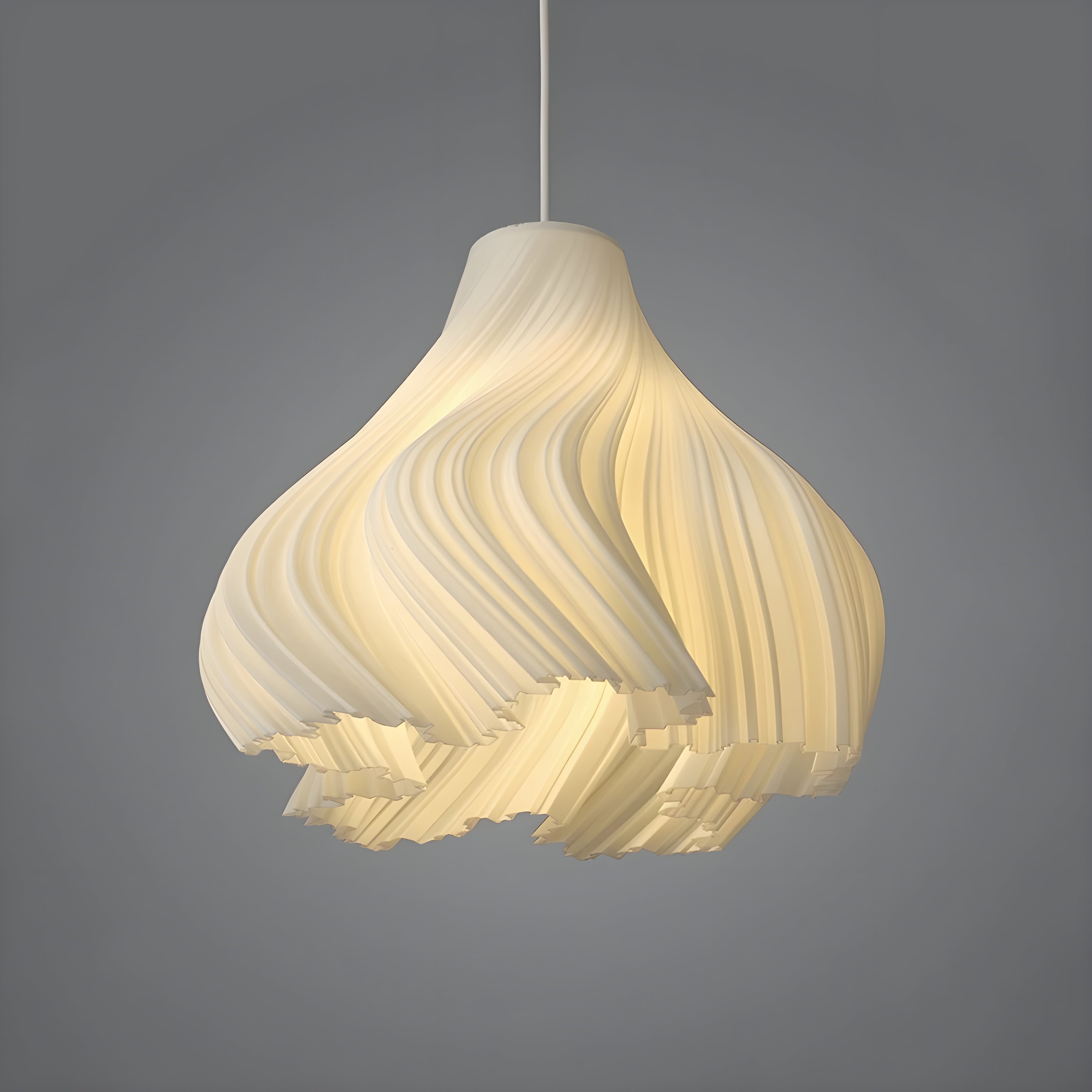 FloraBloom Light - Noordse 3D-Geprinte Bloem als Hanglamp