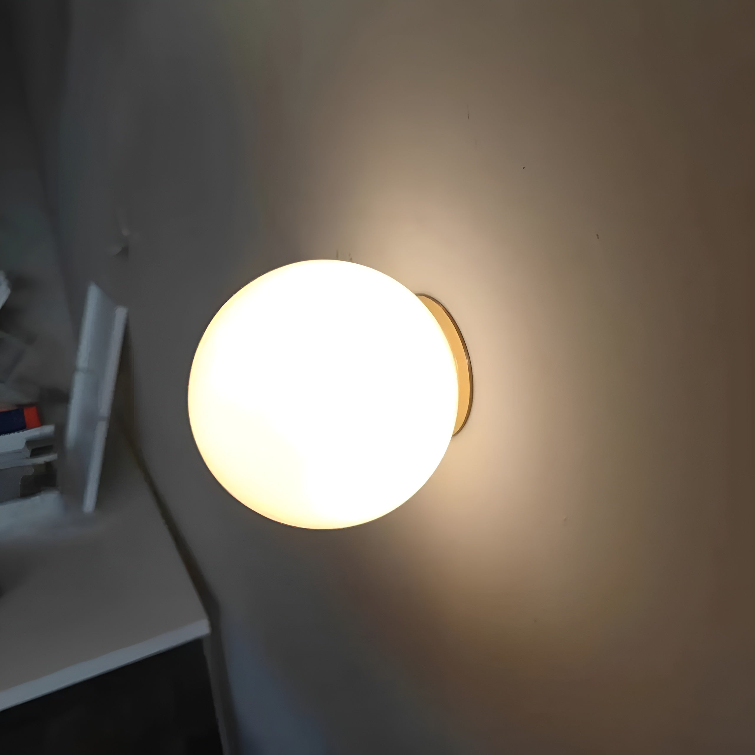 SereneGlow Licht - Luxe Middeleeuwse Minimalistische Glazen Gloeilamp