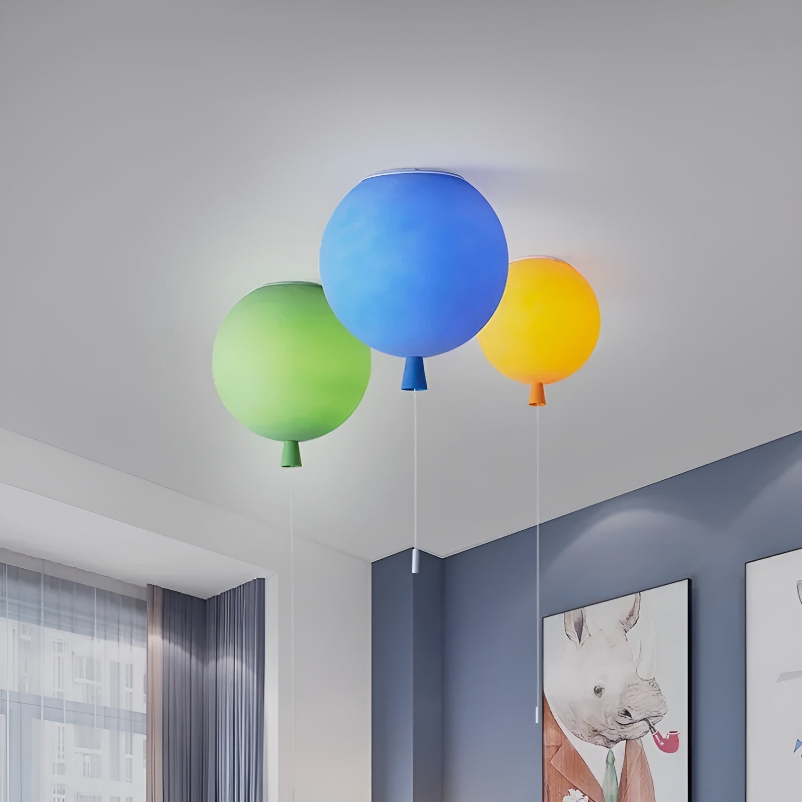 BalloonGlow Light - Creatieve LED Ballon Hanglamp