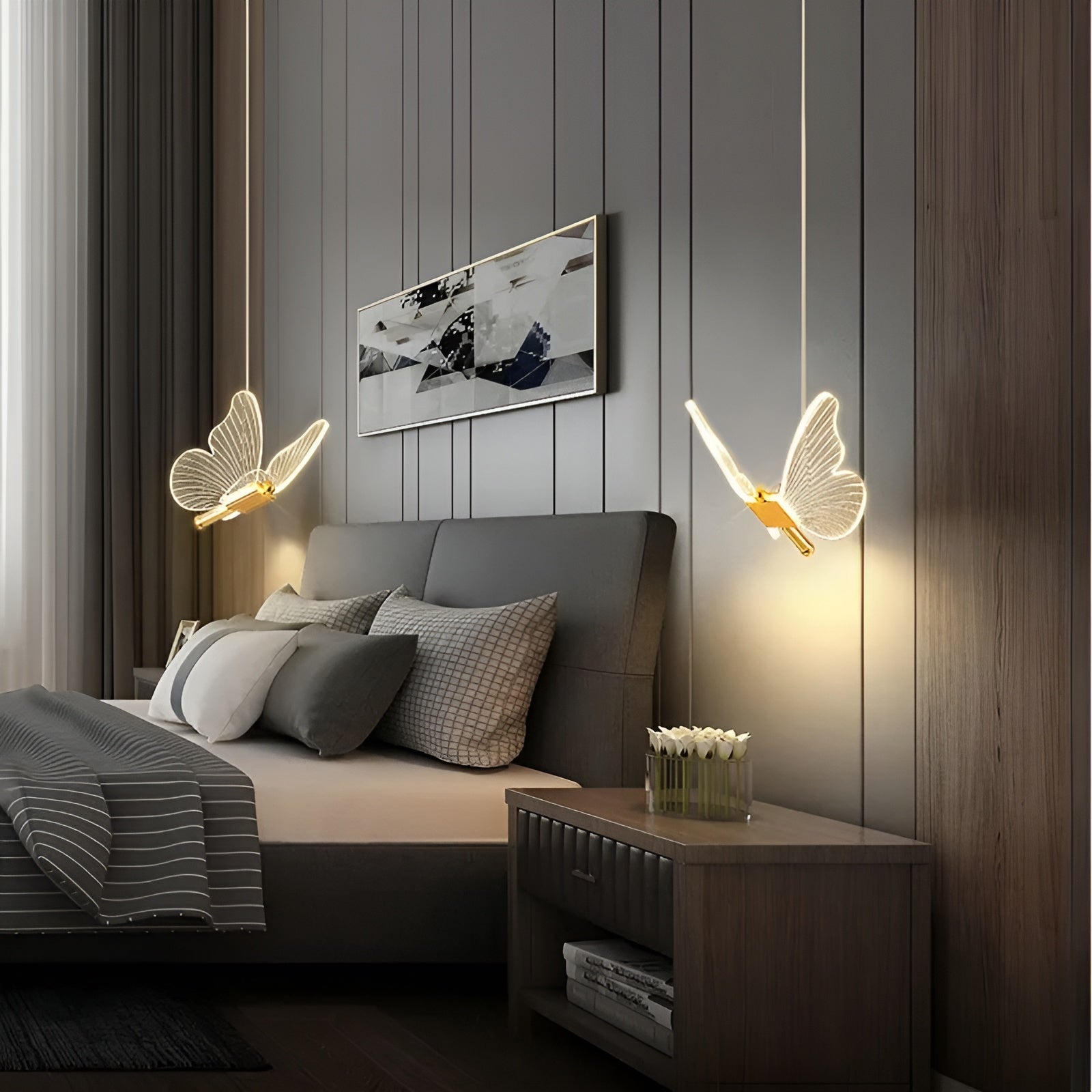 ButterflyBliss Light - Scandinavische LED Vlinder decor Hanglampen - Velari - VLP457