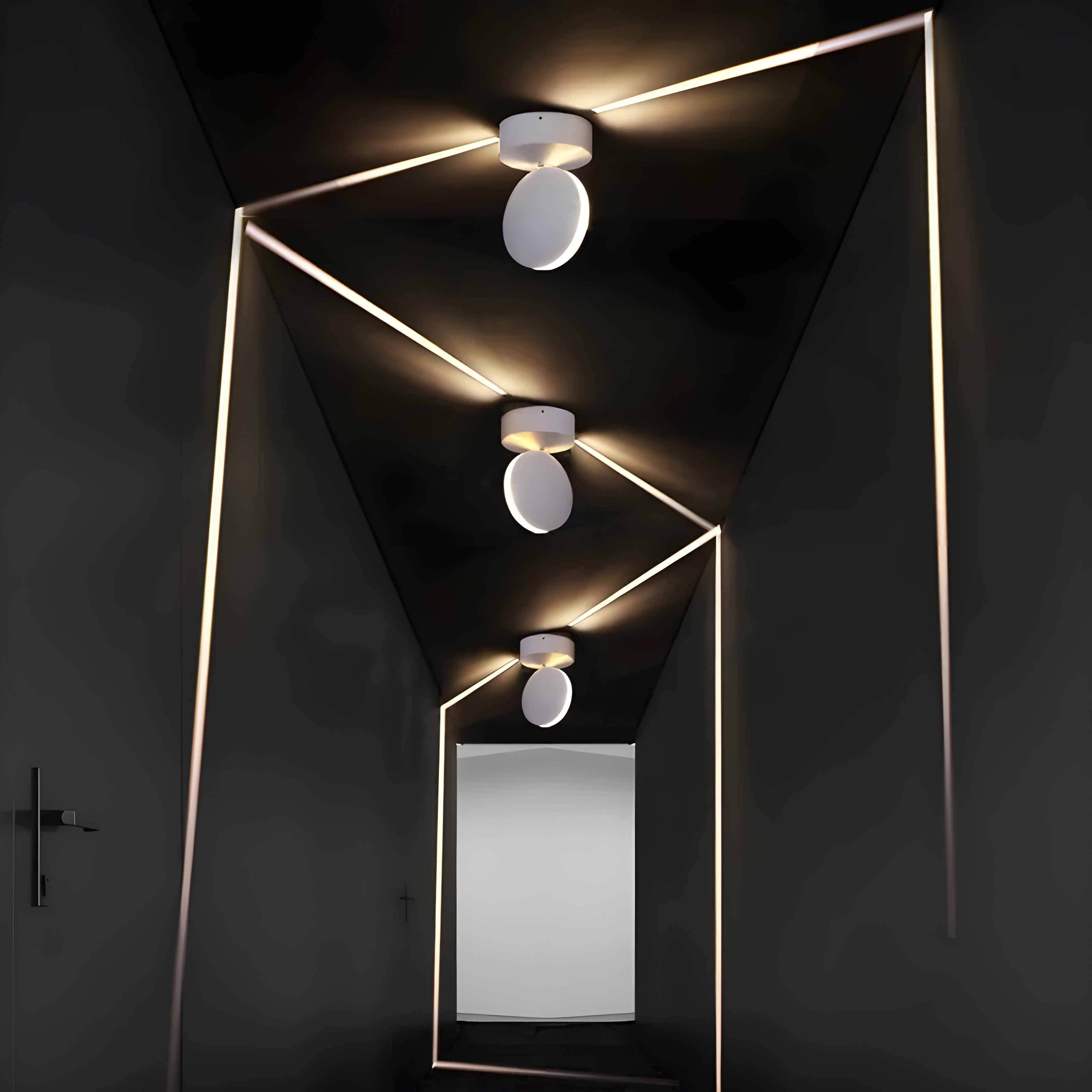 HallwayLuxe Light – Moderne Hotelgang LED-Wandlamp