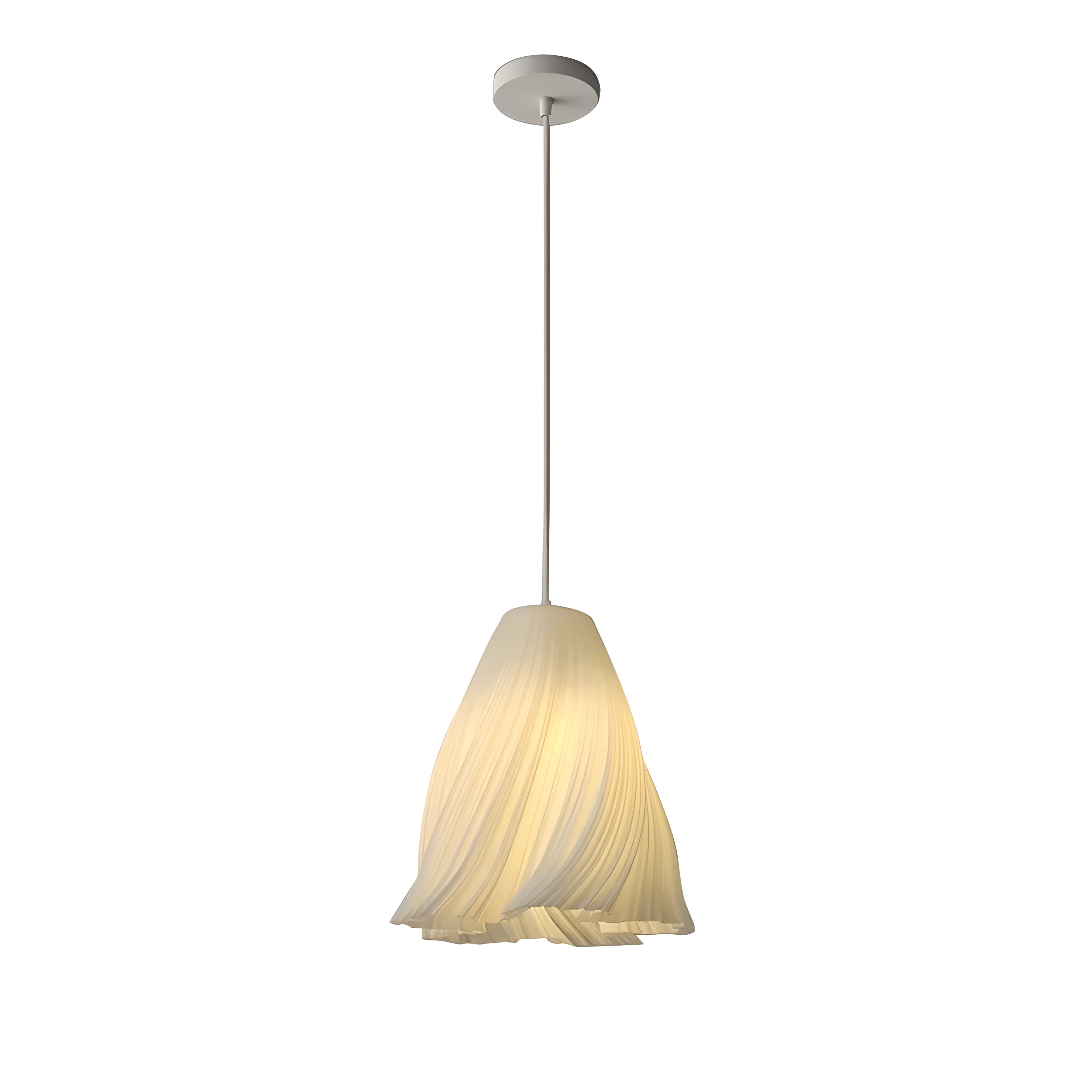 FloraBloom Light - Noordse 3D-Geprinte Bloem als Hanglamp