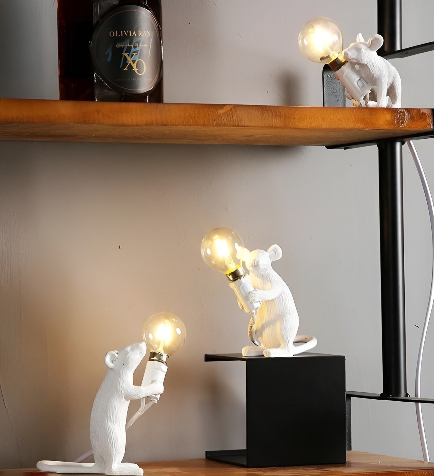 MouseSparkle Lamp - Mouse LED Tischdekoration für Zuhause Elegare