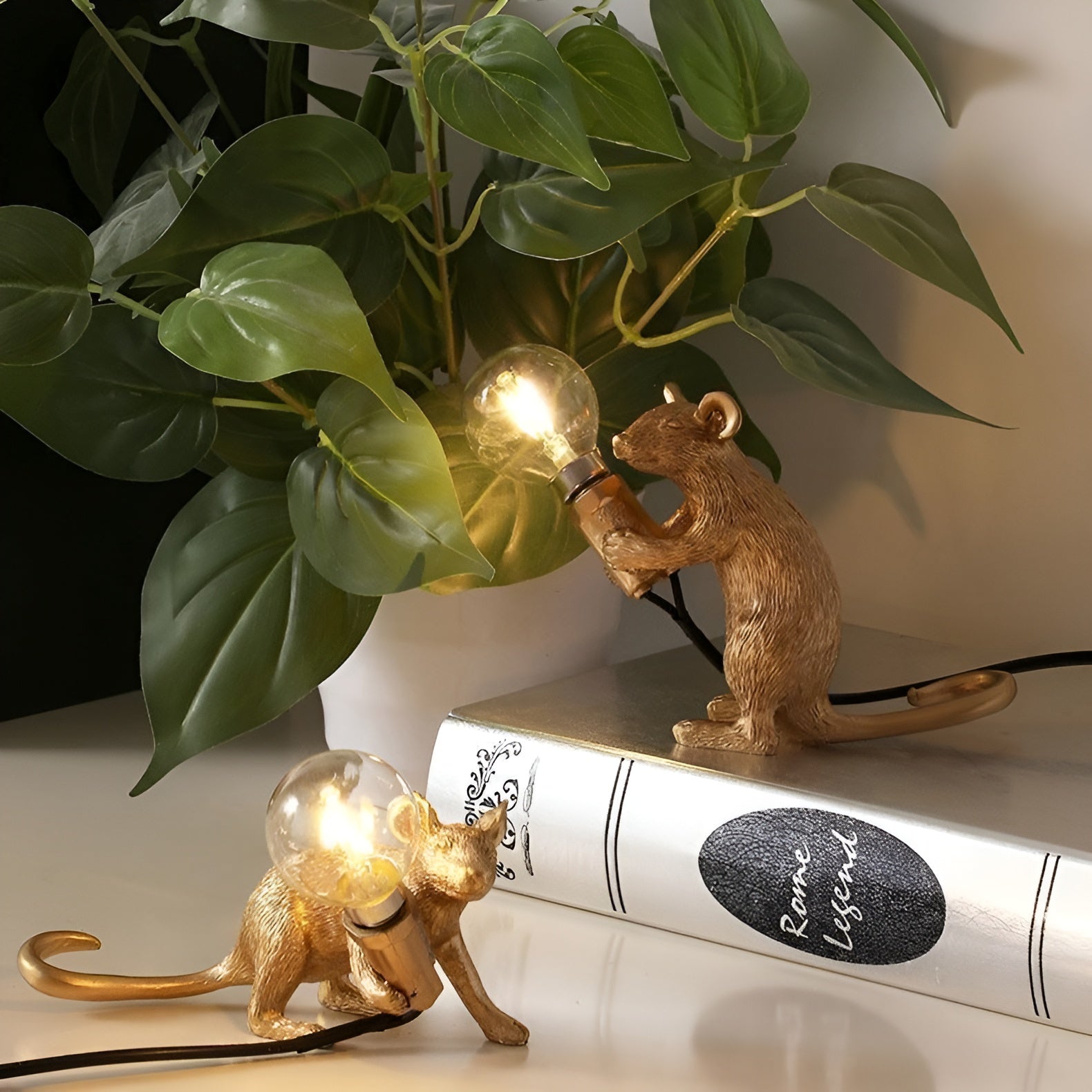 MouseSparkle Lamp - Mouse LED Tischdekoration für Zuhause Elegare