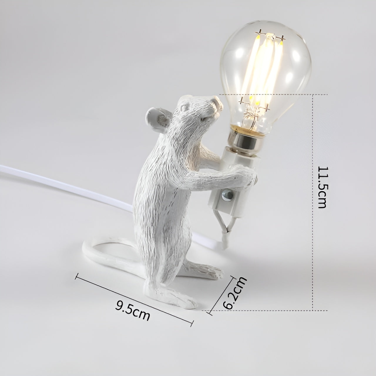 MouseSparkle Lamp - Mouse LED Tischdekoration für Zuhause Elegare