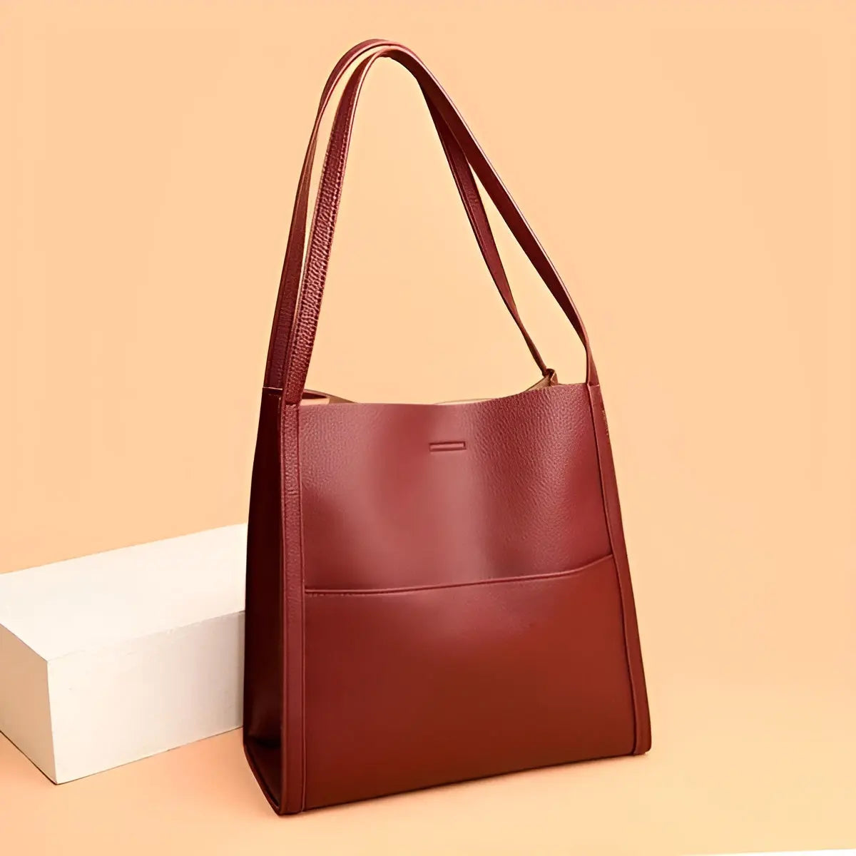 Cora Bag - Luxe Schoudertas Gemaakt van Echt Leer voor Vrouwen - Velari - VLP035