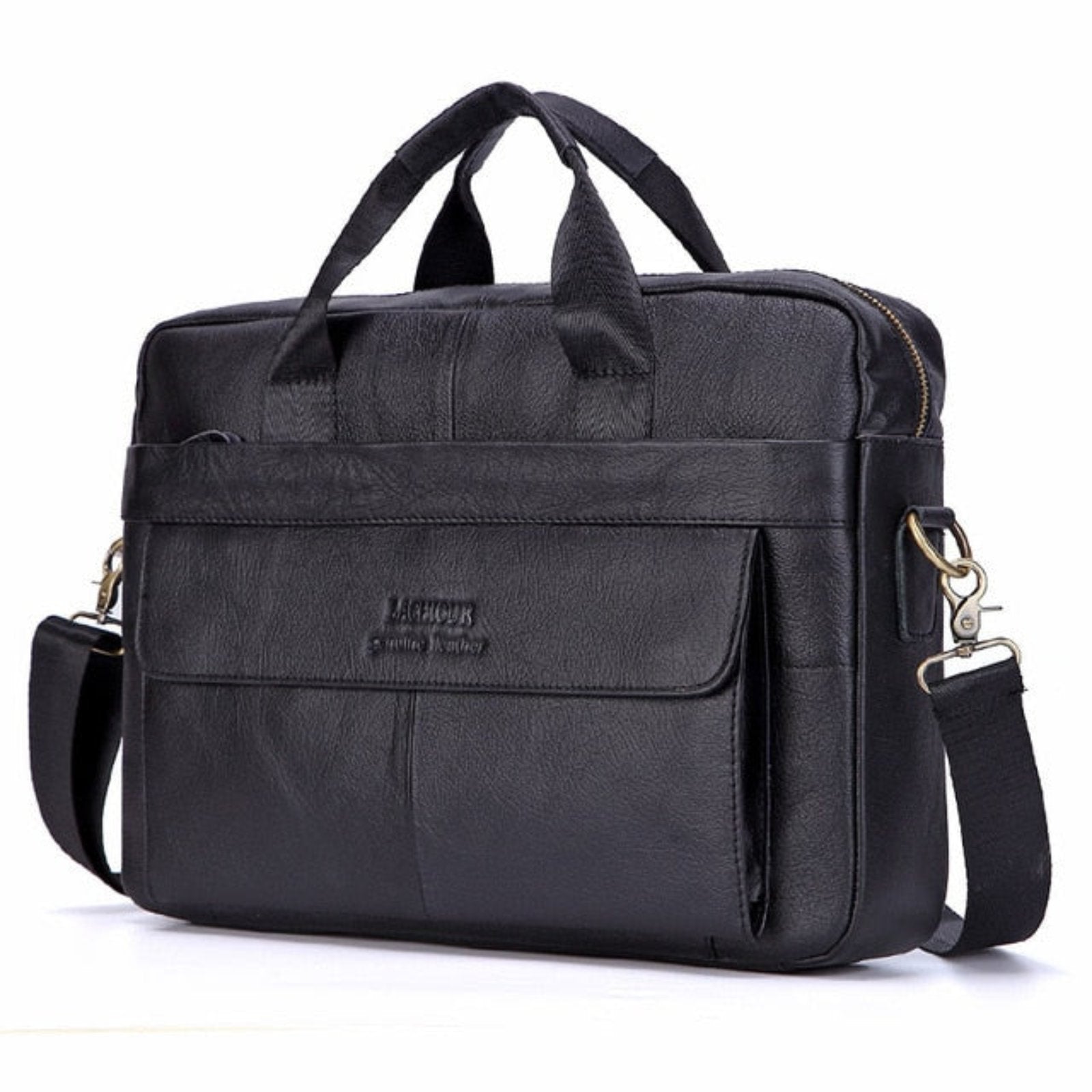 Karsten Tasche - Echtes Leder Laptop Business Reisetasche Elegare