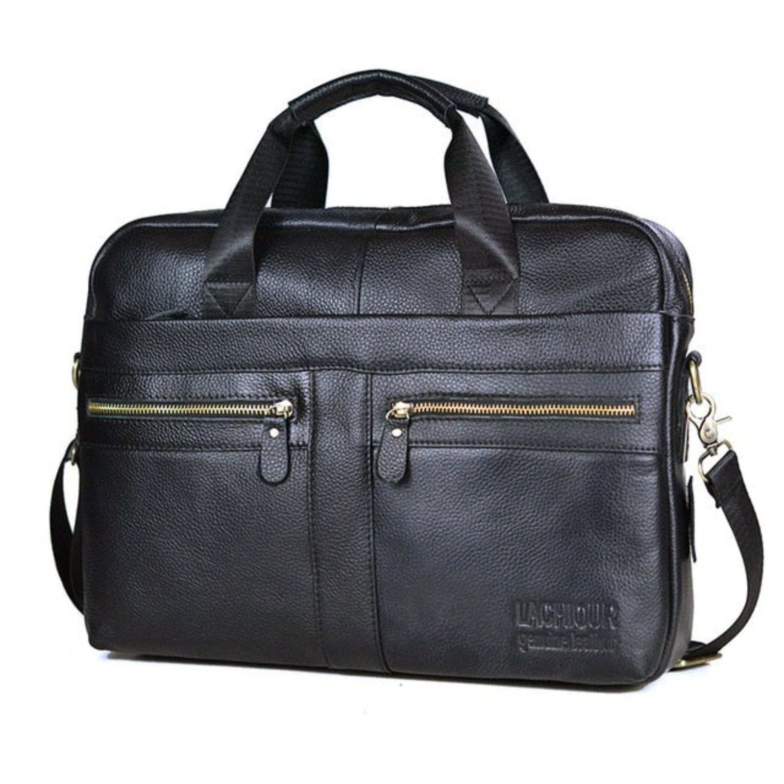 Karsten Tasche - Echtes Leder Laptop Business Reisetasche Elegare