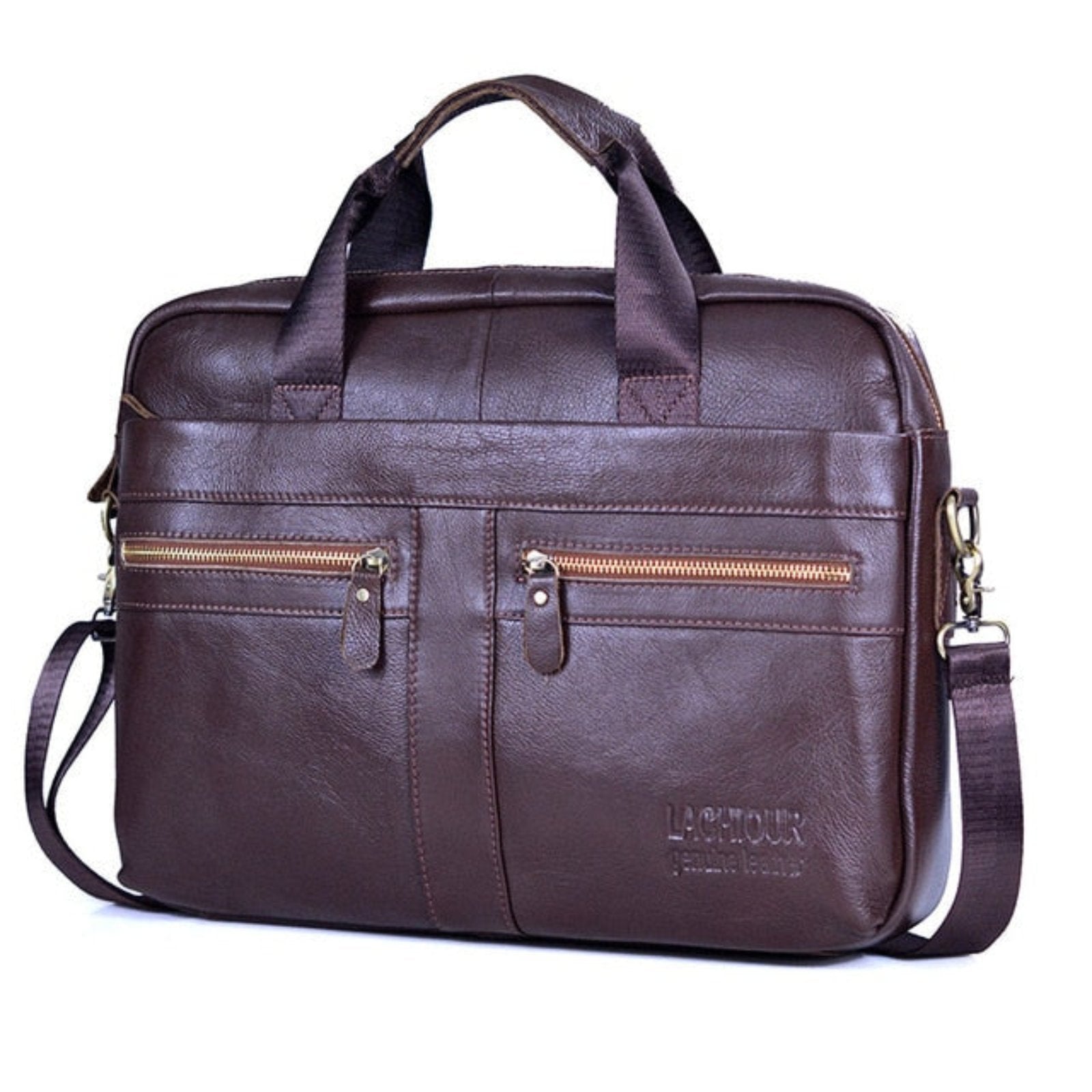 Karsten Tasche - Echtes Leder Laptop Business Reisetasche Elegare