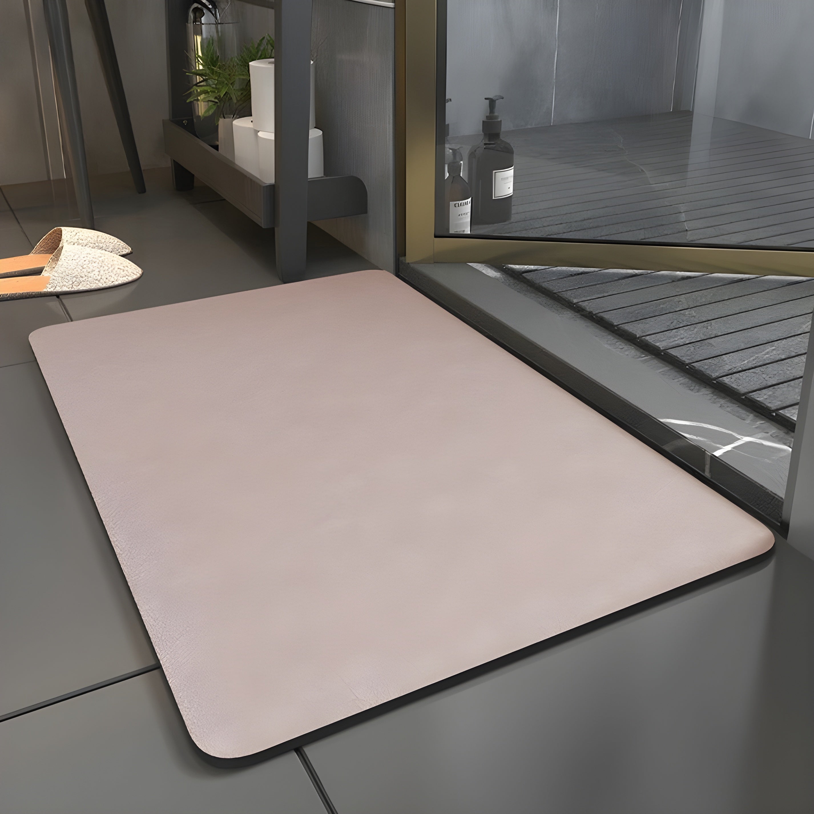 SlipShield Mat - Snel Droog Anti-Slip Badmat