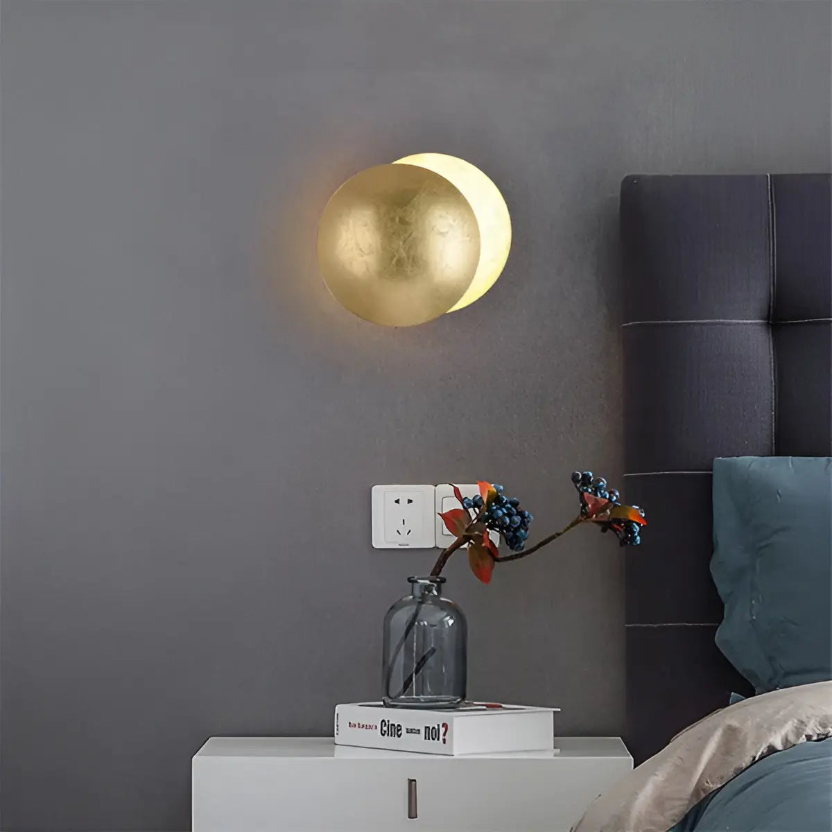 Lunar Shine - Luxueuze Moderne Eclips Wandlamp voor Interieurs - Velari - VLP029