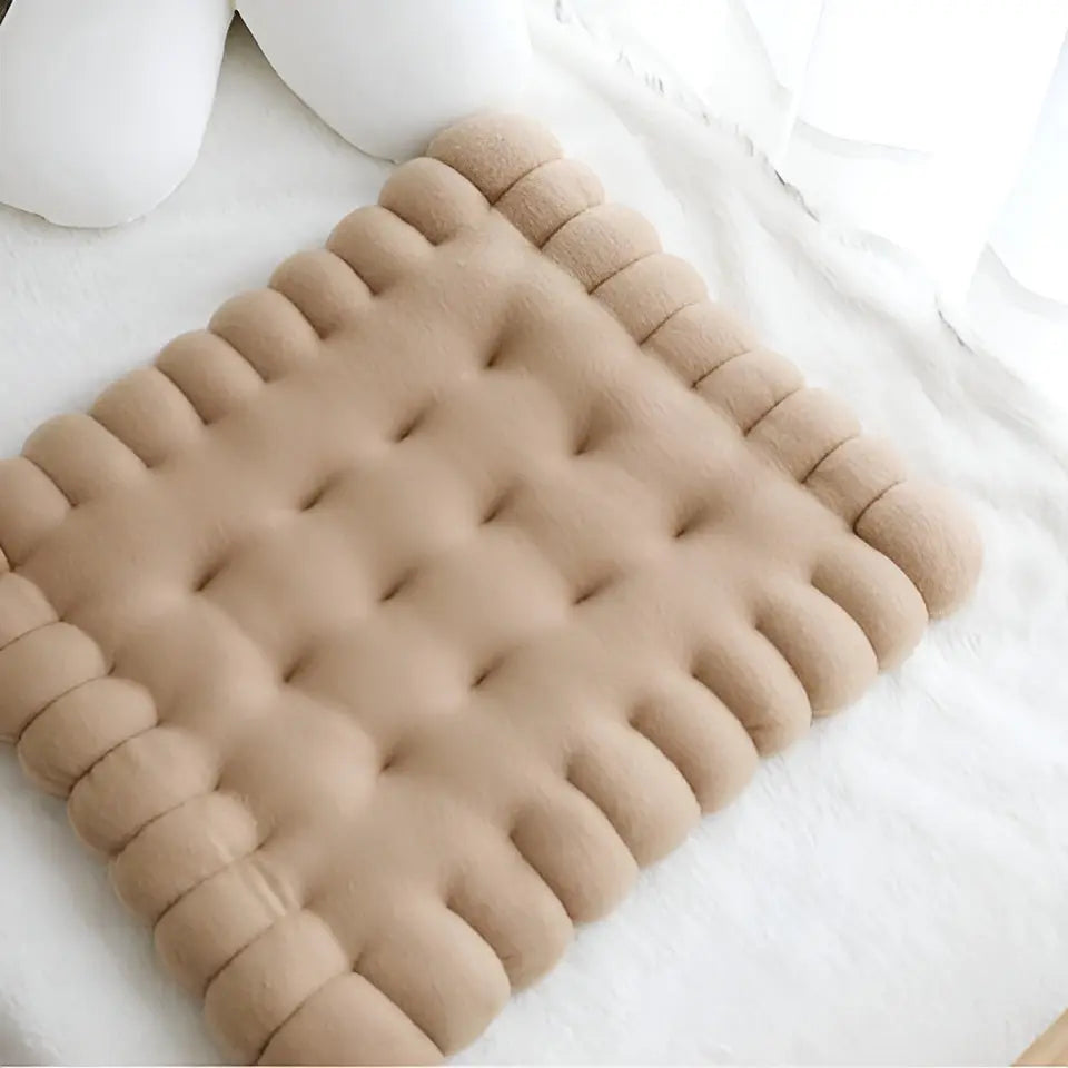 ComfyTreat Cushion - Luxueus Biscuitkussen voor Ultiem Comfort - Velari - VLP061