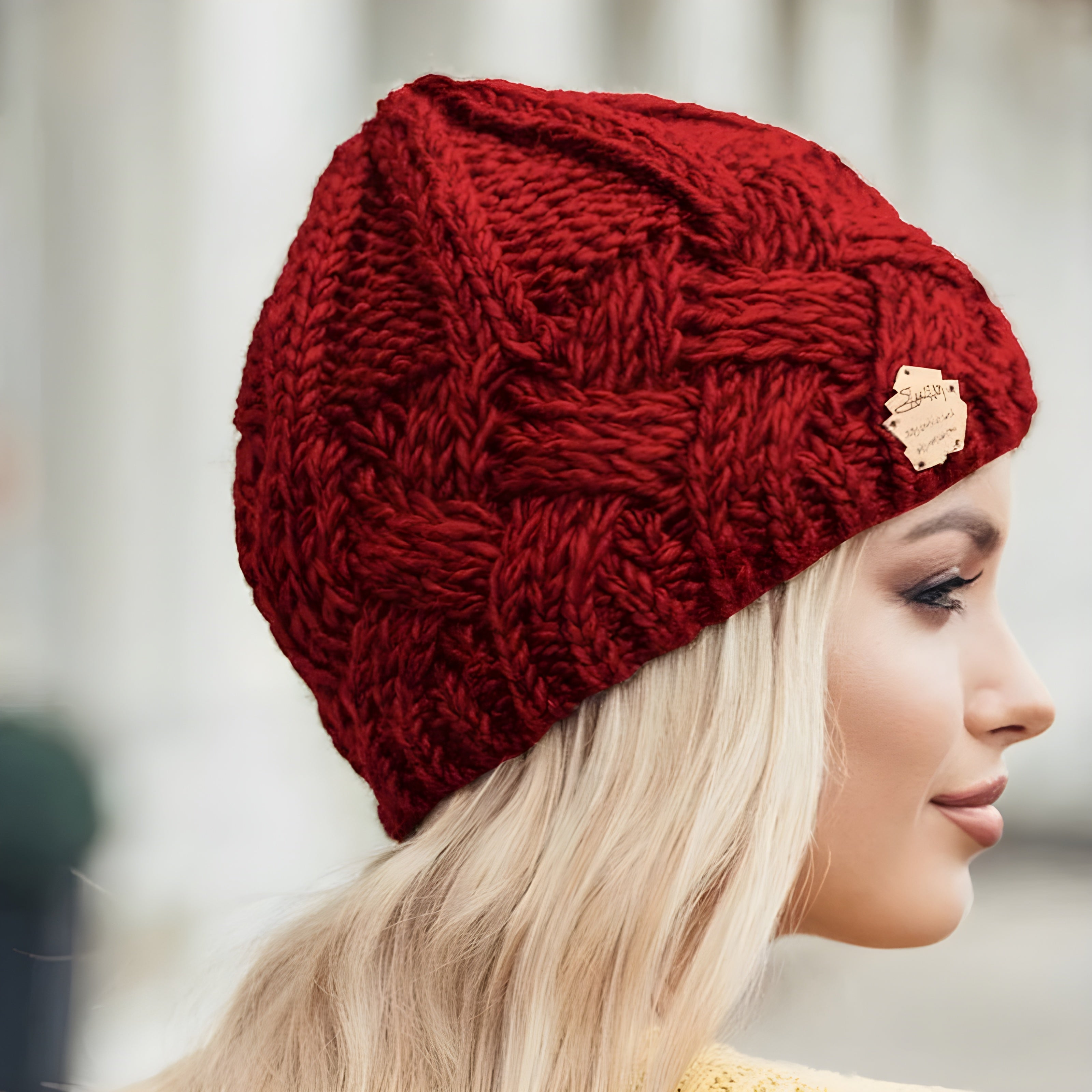 Patrisha Hat - Stijlvolle Gebreide Beanie Wintermuts voor Dames