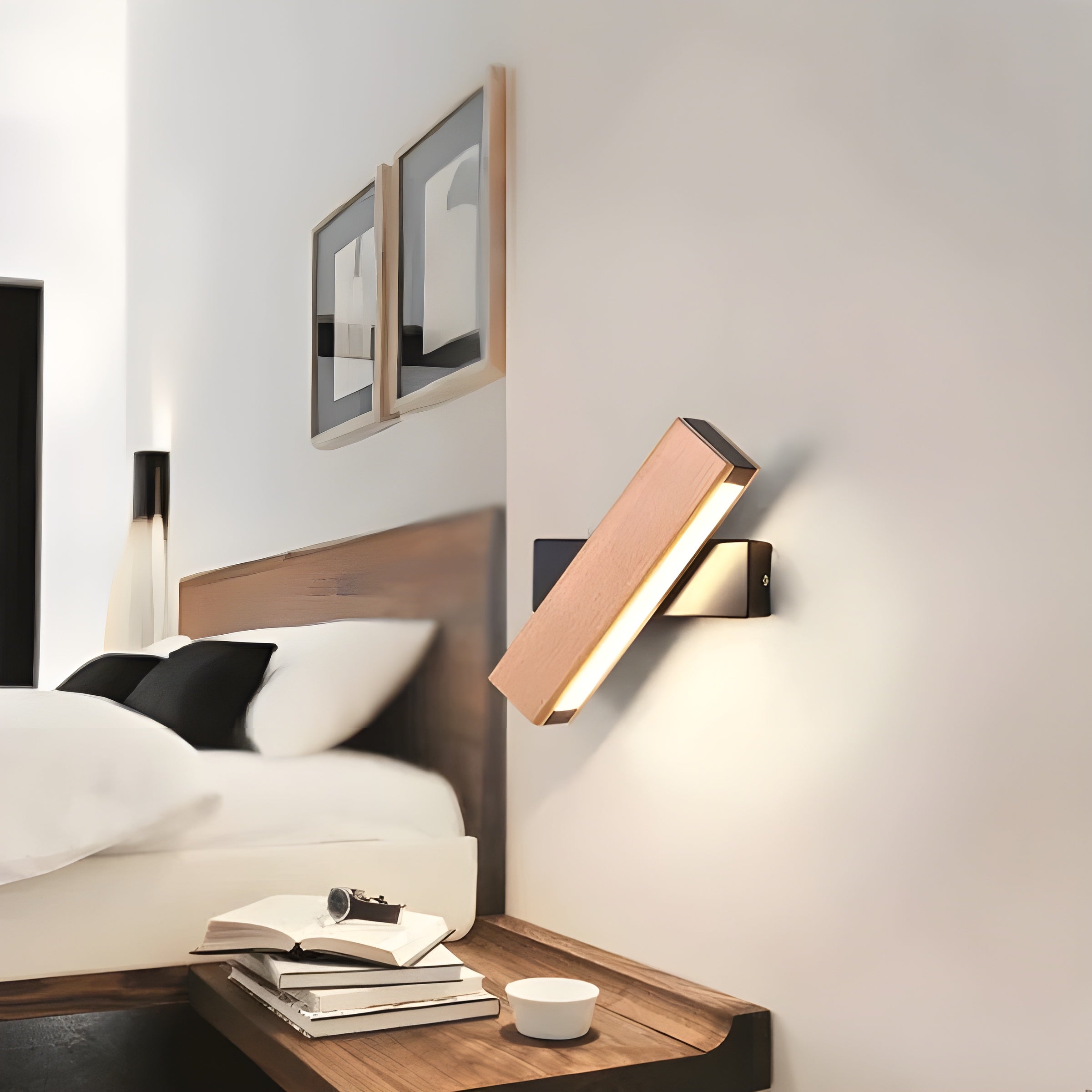 AdjustaLite Light - Nordic Houten Verstelbare LED-Wandlamp