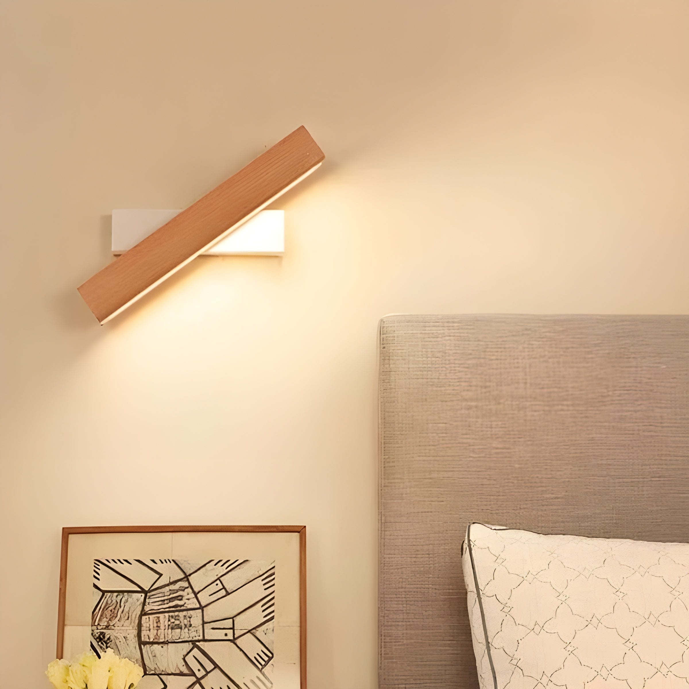 AdjustaLite Light - Nordic Houten Verstelbare LED-Wandlamp