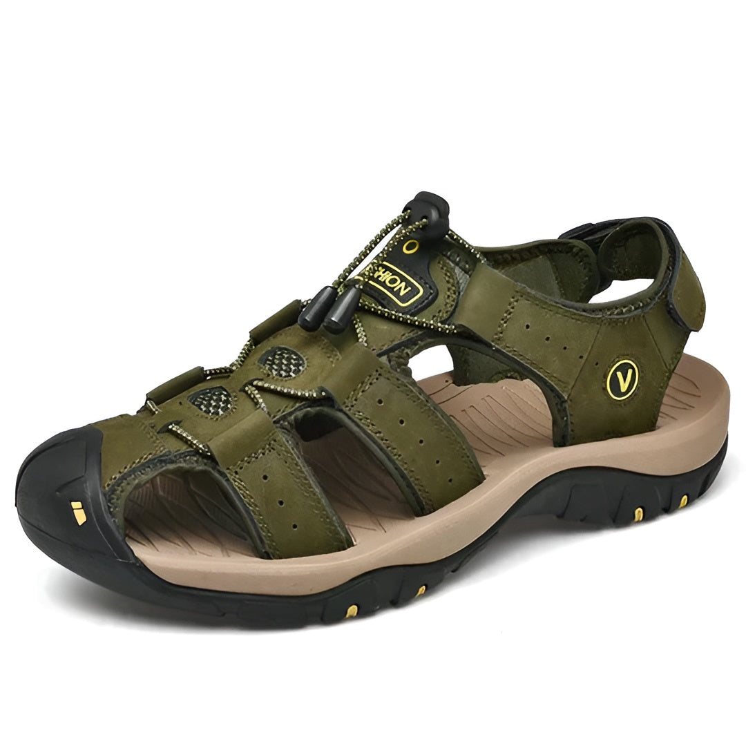 Oliver Sandalen - Bequeme orthopädische Sommersandalen für Herren Elegare