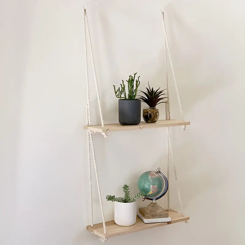 Chique SwingShelf - Minimalistische Multifunctionele Hangende Wandplank - Velari - VLP110