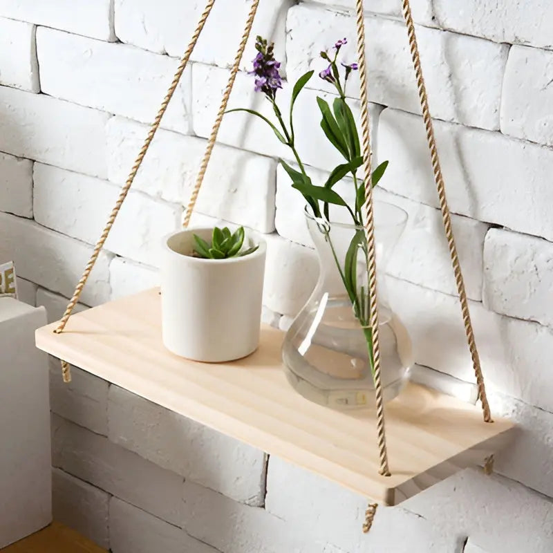 Chique SwingShelf - Minimalistische Multifunctionele Hangende Wandplank - Velari - VLP110