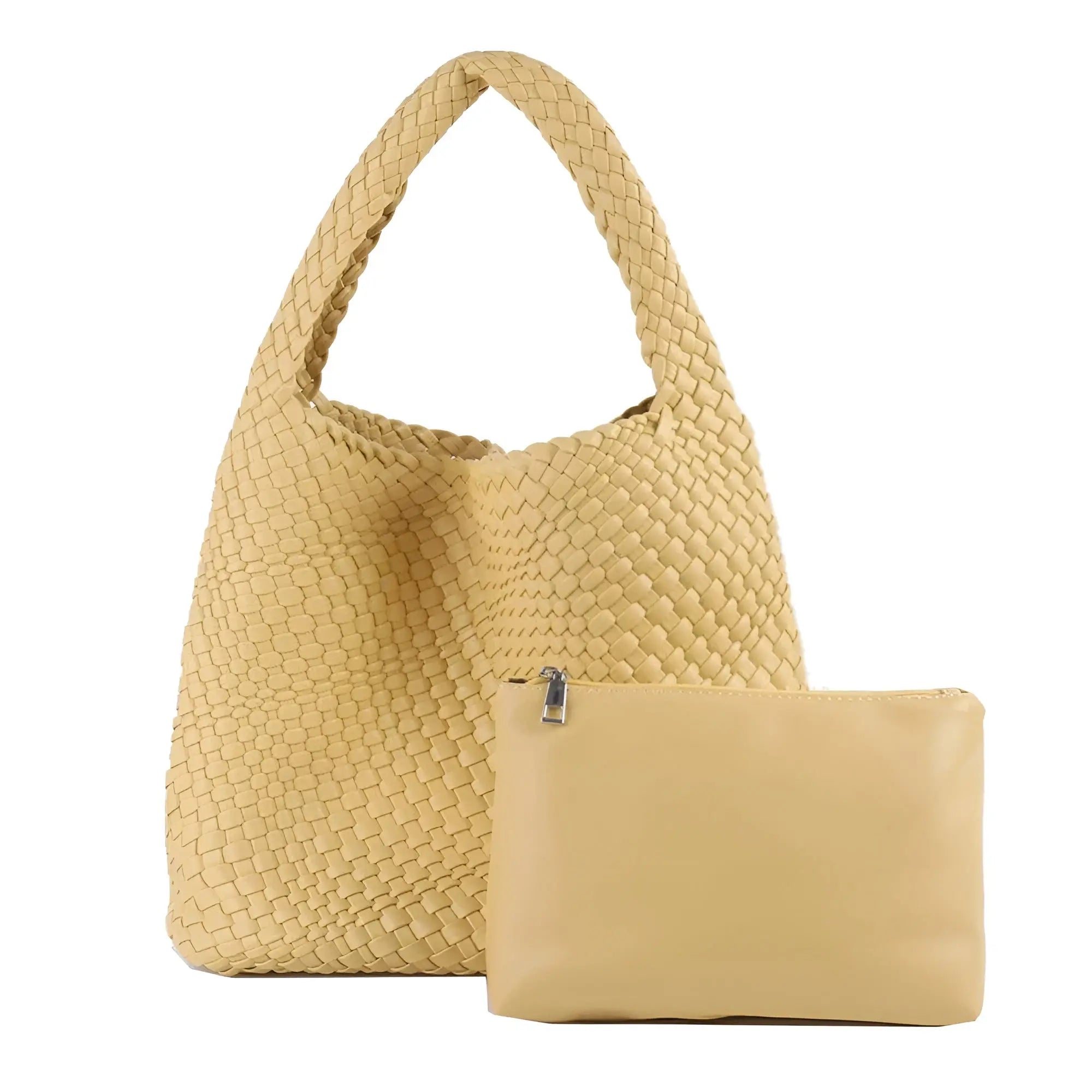 Gisela Handbag- Handgeweven StrandSchoudertas Voor de Zomer - Velari - VLP180