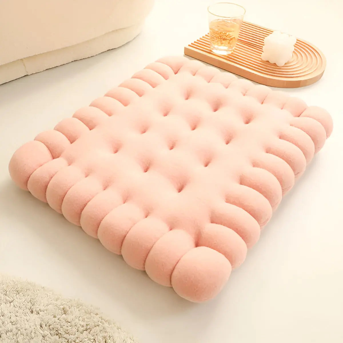 ComfyTreat Cushion - Luxueus Biscuitkussen voor Ultiem Comfort - Velari - VLP061