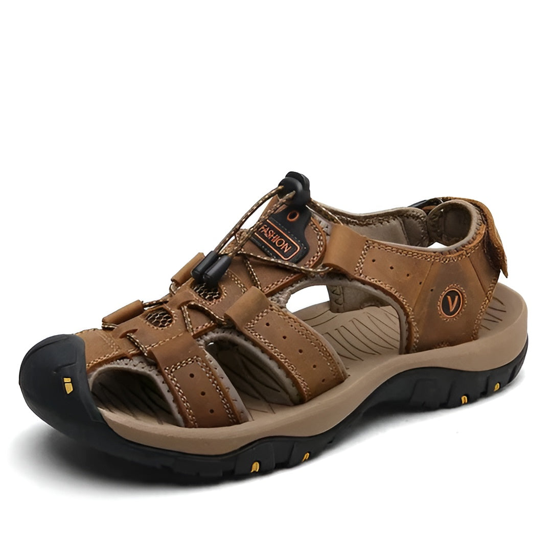 Oliver Sandalen - Bequeme orthopädische Sommersandalen für Herren Elegare