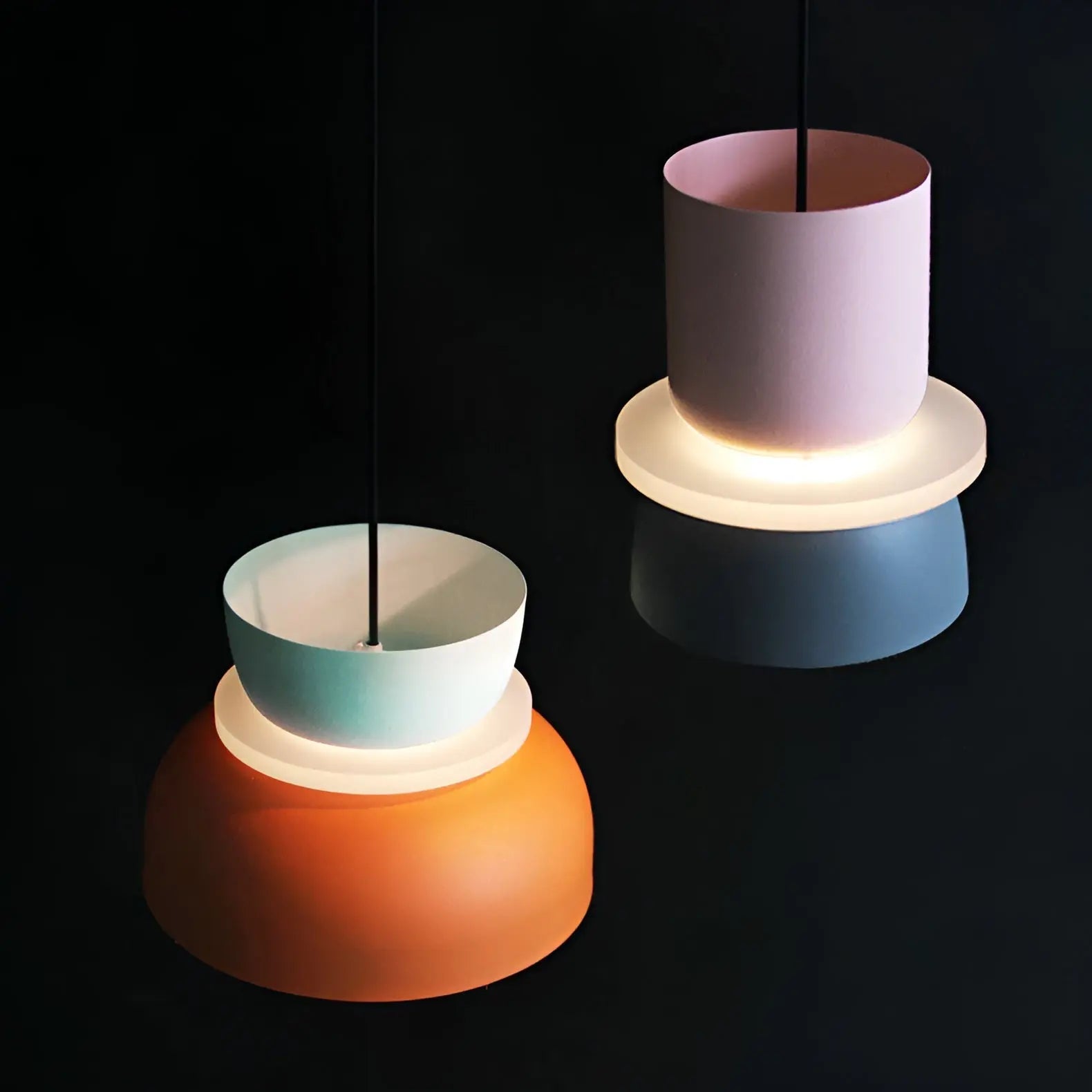 Cozy Lampara - Kleurrijke en Elegante Macaron LED Hanglamp - Velari - VLP049